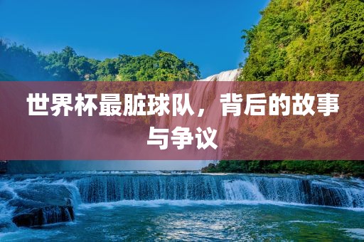 世界杯最脏球队，背后的故事与争议