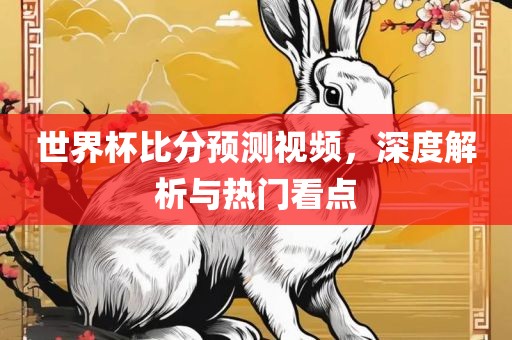 世界杯比分预测视频，深度解析与热门看点