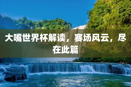 大嘴世界杯解读，赛场风云，尽在此篇