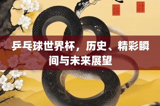 乒乓球世界杯，历史、精彩瞬间与未来展望