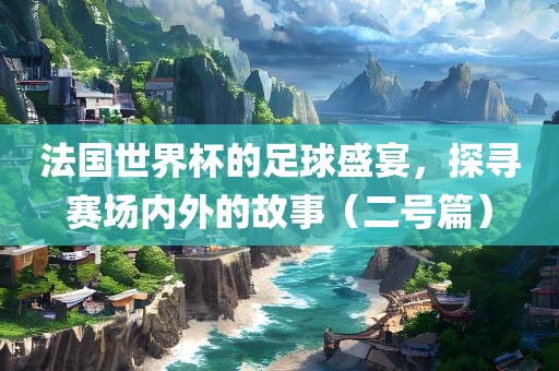 法国世界杯的足球盛宴，探寻赛场内外的故事（二号篇）