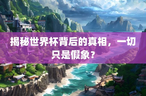 揭秘世界杯背后的真相，一切只是假象？眉山市正发家政服务有限公司