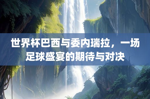 世界杯巴西与委内瑞拉，一场足球盛宴的期待与对决眉山市正发家政服务有限公司