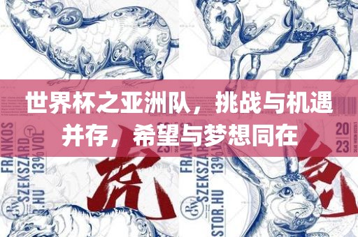 世界杯之亚洲队，挑战与机遇并存，希望与梦想同在