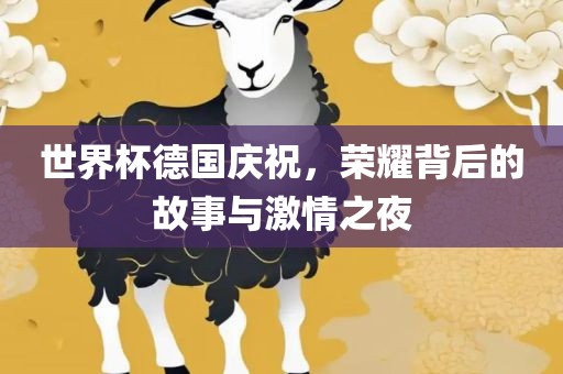 世界杯德国庆祝，荣耀背后的故事与激情之夜