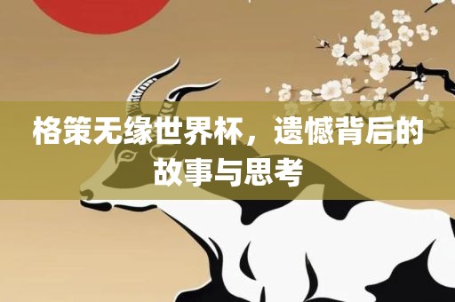 格策无缘世界杯，遗憾背后的故事与思考眉山市正发家政服务有限公司