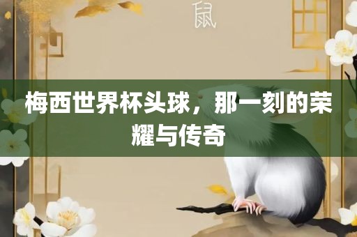 梅西世界杯头球，那一刻的荣耀与传奇