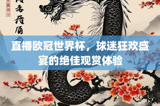 直播欧冠世界杯，球迷狂欢盛宴的绝佳观赏体验