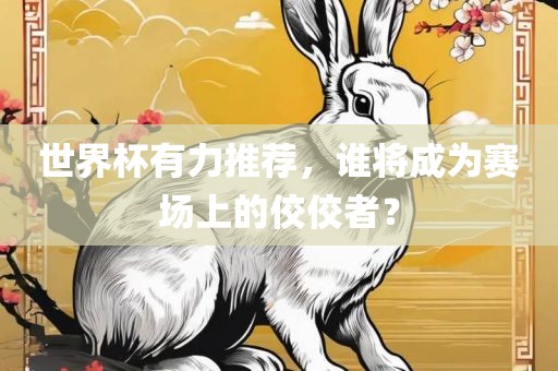 世界杯有力推荐，谁将成为赛场上的佼佼者？