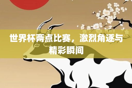 世界杯两点比赛，激烈角逐与精彩瞬间