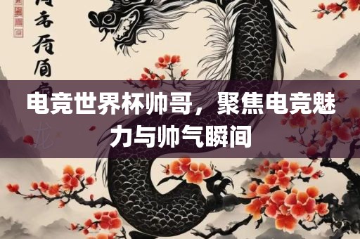 电竞世界杯帅哥，聚焦电竞魅力与帅气瞬间