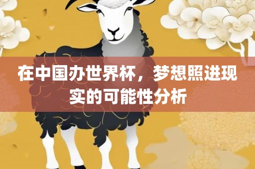 在中国办世界杯，梦想照进现实的可能性分析
