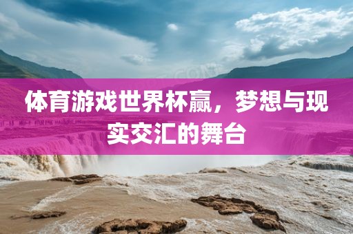 体育游戏世界杯赢，梦想与现实交汇的舞台