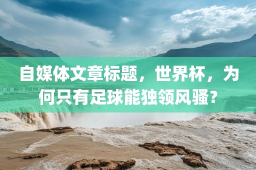 自媒体文章标题，世界杯，为何只有足球能独领风骚？眉山市正发家政服务有限公司