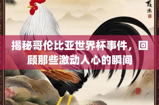 揭秘哥伦比亚世界杯事件，回顾那些激动人心的瞬间