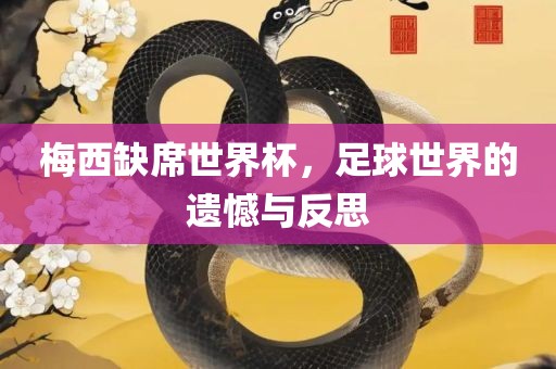 梅西缺席世界杯，足球世界的遗憾与反思眉山市正发家政服务有限公司