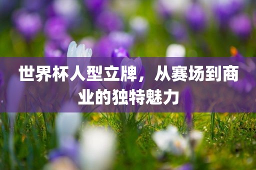 世界杯人型立牌，从赛场到商业的独特魅力眉山市正发家政服务有限公司