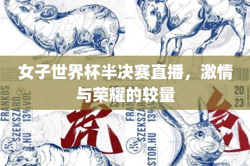 女子世界杯半决赛直播，激情与荣耀的较量