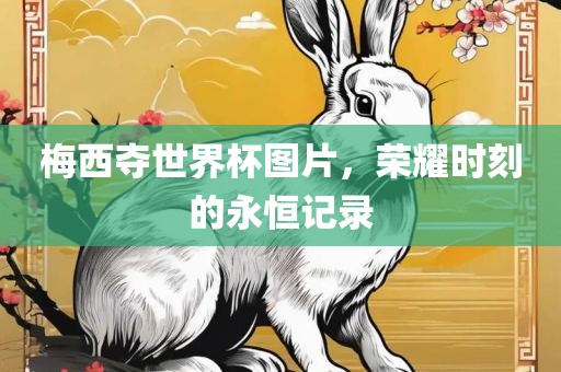 梅西夺世界杯图片，荣耀时刻的永恒记录