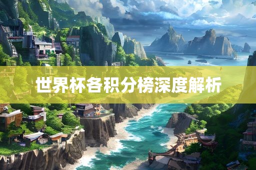 世界杯各积分榜深度解析