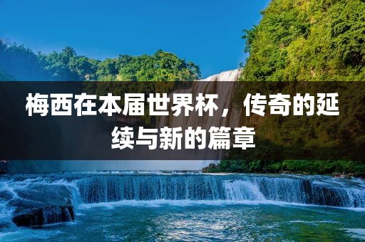 梅西在本届世界杯，传奇的延续与新的篇章眉山市正发家政服务有限公司