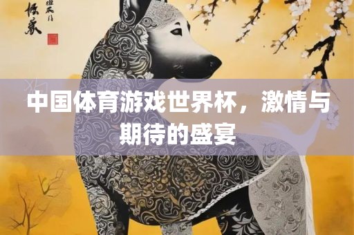 中国体育游戏世界杯，激情与期待的盛宴