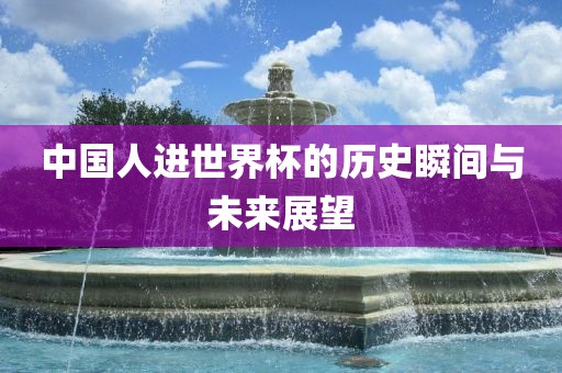 眉山市正发家政服务有限公司中国人进世界杯的历史瞬间与未来展望