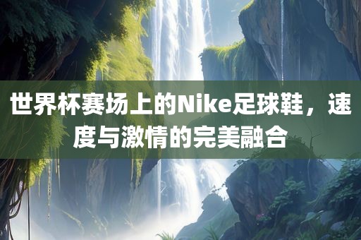 世界杯赛场上的Nike足球鞋，速度与激情的完美融合眉山市正发家政服务有限公司