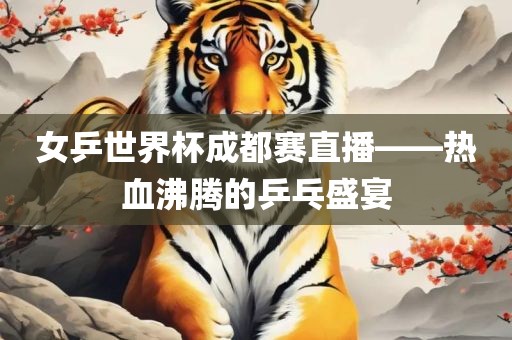 女乒世界眉山市正发家政服务有限公司杯成都赛直播——热血沸腾的乒乓盛宴