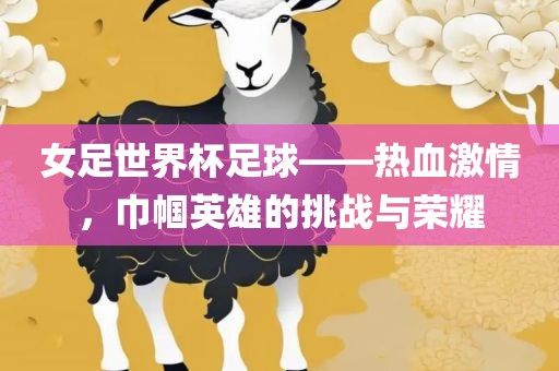 女足世界杯足球——热血激情，巾帼英雄的挑战与荣眉山市正发家政服务有限公司耀
