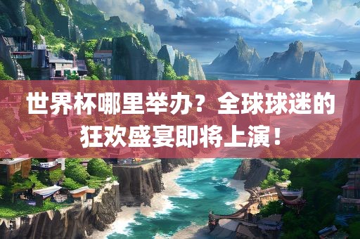 世界杯哪里举办？全球球迷的狂欢盛宴即将上演！