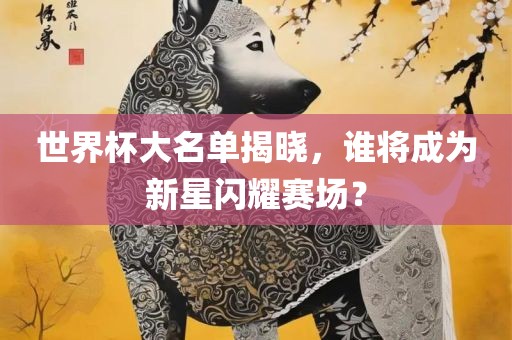 世界杯大名单揭晓，谁将成为新星闪耀赛场？