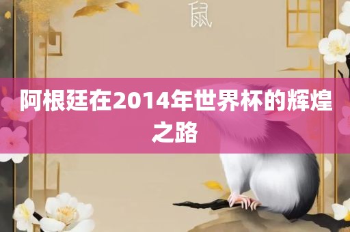 阿根廷在2014年世界杯的辉煌之路