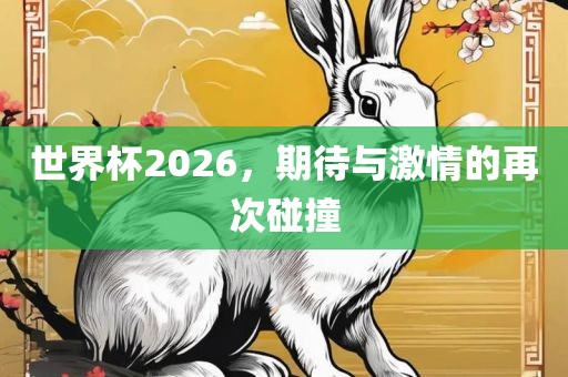 世界杯2026，期待与激情的再次碰撞