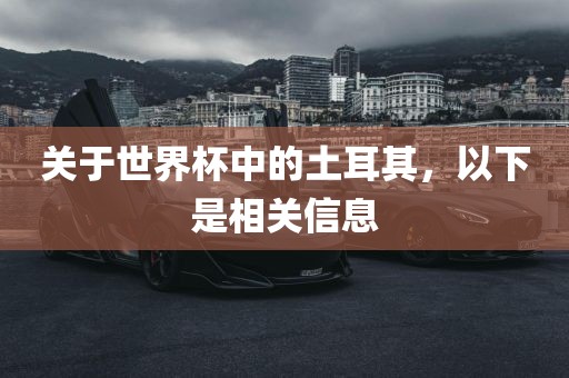关于世界杯中的土耳其，以下是相关信息
