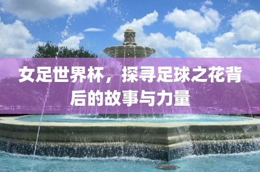 女足世界杯，探寻足球之花背后的故事与力量
