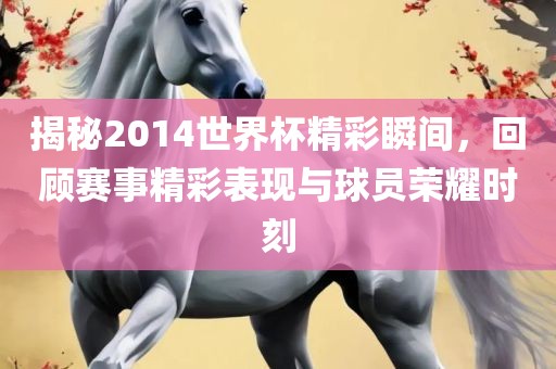 揭秘2014世界杯精彩瞬间，回顾赛事精彩表现与球员荣耀时刻