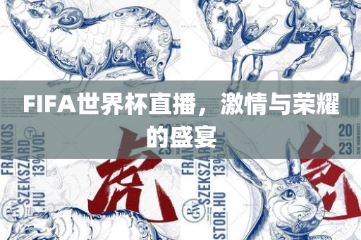 FIFA世界杯直播，激情与荣耀的盛宴