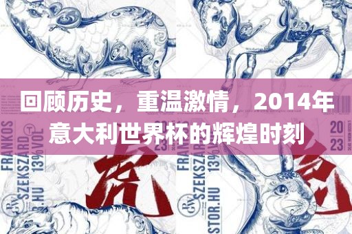 回顾历史，重温激情，2014年意大利世界杯的辉煌时刻