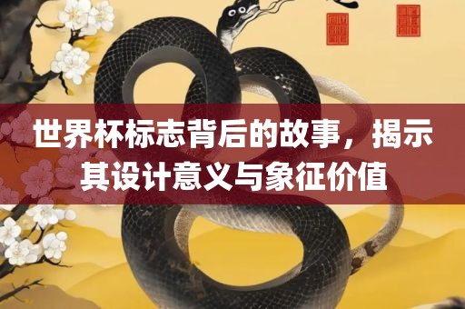 世界杯标志背后的故事，揭示其设计意义与象征价值