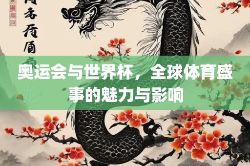 奥运会与世界杯，全球体育盛事的魅力眉山市正发家政服务有限公司与影响