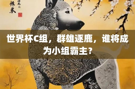 世界杯C组，群雄逐鹿，谁将成为小组霸主？