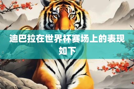 迪巴拉在世界杯赛场上的表现如下