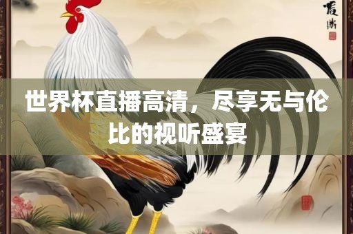 世界杯直播高清，尽享无与伦比的视听盛宴眉山市正发家政服务有限公司