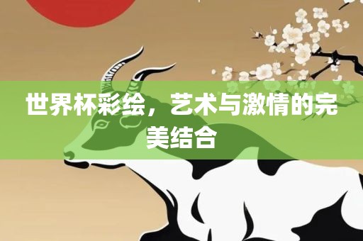 世界杯彩绘，艺术与激情的完美结合