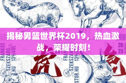 揭秘男篮世界杯2019，热血激战，荣耀时刻！眉山市正发家政服务有限公司