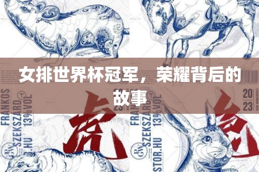 女排世界杯冠军，荣耀背后的故事