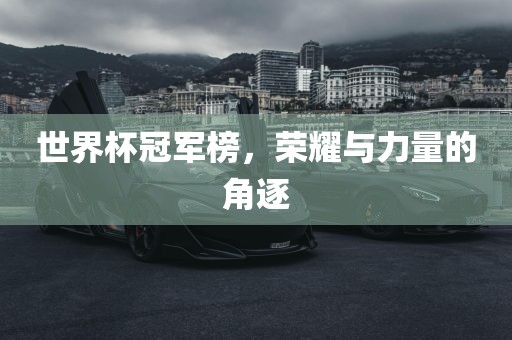 世界杯冠军榜，荣耀与力量的角逐