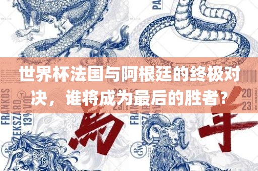 世界杯法国与阿根廷的终极对决，谁将成为最后的胜者？眉山市正发家政服务有限公司