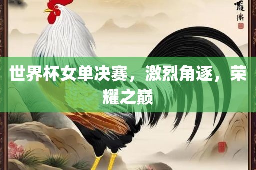 世界杯女单决赛，激烈角逐，荣耀之巅